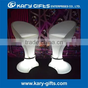 Plastic Led Bar Furniture Commercial Used Counter Height Bar Stools thumbnail-1