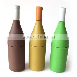 Creative Gift Wine Bottle Usb Flash Drive Shell thumbnail-1