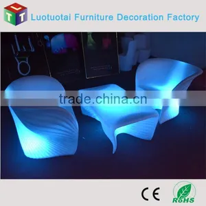 Vondom Idea -- LED Conch Chair/plastic LED Light up Chair With Remote Control 16 Mix Changeable Colors thumbnail-1