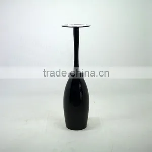Solid Black Glass Wine Cup Champagne Flutes Party Cup for Home Wedding thumbnail-3