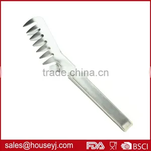 High Quality Stainless Steel Spaghetti Tongs Food Tongs Bread Tongs thumbnail-1