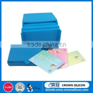 High Quality Name Silicone Card Holder Box for Boss thumbnail-1