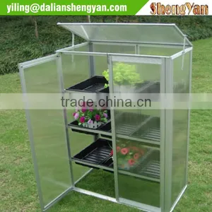 Small Aluminium Agricultural Greenhouse thumbnail-2