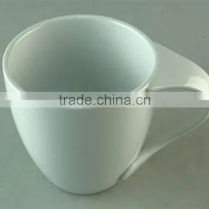 for 2016 White Ceramic 400ml Coffee Cup Porcelain Coffee Mug for Hotel Use thumbnail-2