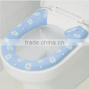 Wholesale Stock Small Order Jacquard Buckle Typed Closestool Mat thumbnail-1