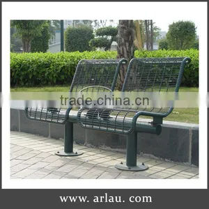 Metal Mesh Chinese Style Garden Bench thumbnail-1