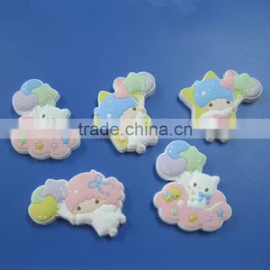 Cartoon Boy and Girl Mini Fridge Magnets, Cat Animal Fridge Stickers thumbnail-1