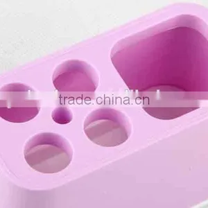 Rectangular Double Color Simple Toothbrush Holder thumbnail-2
