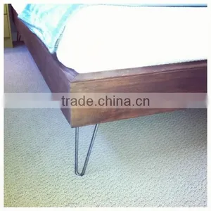 6 Inch Metal Hairpin Leg With Metal Bed Frame for Bed Room thumbnail-1