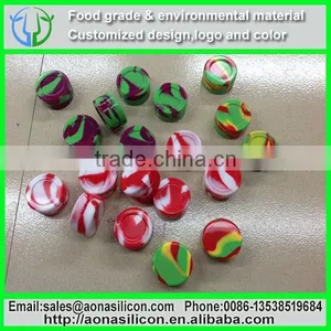 Non-stick Mini Silicone Jars Dab Wax Container|silicone Jars Dab Wax Vaporizer Oil Container thumbnail-1