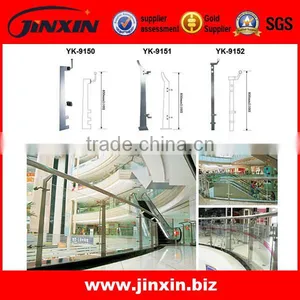 JINXIN Inox Rod Railing Stair Balustrade With Solid Wood Handrail / Stair Handrail / Stair Balustrade thumbnail-5