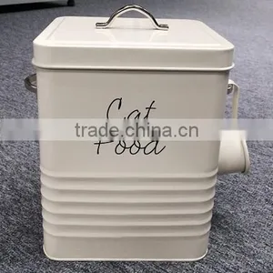 Cat Food Canister With Spoon thumbnail-1