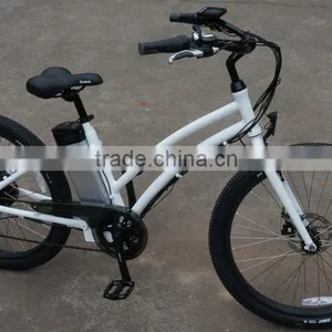 26 Inch 250W/350W Beach Cruiser Electric Bike Electric Beach Bicycle for Lady thumbnail-4