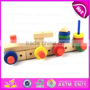 2015 Wooden Nut Screw Wooden Combination Toy,Children Toys Screw Nut Combination,Good Quality Hand Made Wooden Screw Toy W03C014 thumbnail-5
