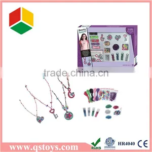 Children Beautiful Toy Necklace Set in Color Box thumbnail-1