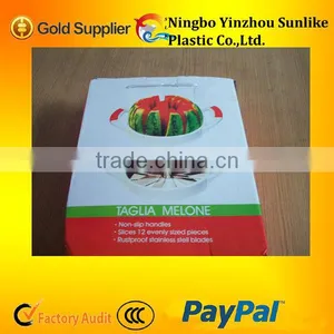 Plastic Watermelon Slicer/cutter As Seen on TV/Hami Melon Cutting thumbnail-2