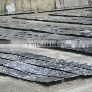 Black Marquina Marble Flooring thumbnail-1