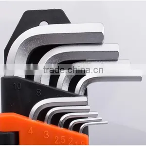 AK-0409 Chrome Steel Hex Key Set thumbnail-5