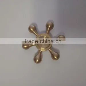 High Quality 6 Hands Gold Stable 4 Minutes Metal Copper Hand Spinner thumbnail-4