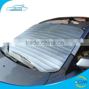 Silver Aluminium Foil 2mm Foam Car Front Window Sun Shade Car thumbnail-1