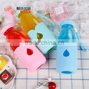 L00056 2017 High Quality Stylish Design Custom Handmade Pyrex Heat-Resistant Clear Glasses Bottles thumbnail-5