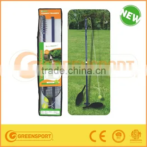 GSRSBRA TENNIS TRAINER WITH METAL POLE AND PLASTIC TENNIS RACKET thumbnail-1