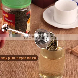 WCR269 Good Quality Stainless Steel Tea Tools Tea Strainer Tea Infuser Long Bending Handle Durable and Rust Resistant thumbnail-5