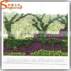 Hot Sale Artificial Grass Wall Decorative Plastic Artificial Green Wall Vertical Green Wall thumbnail-5