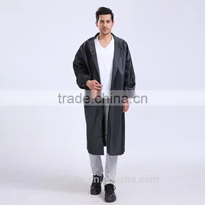 Long Raincoat Poncho Hooded Long Polyester Rain Coat One Piece Rain Coat Waterproof thumbnail-4