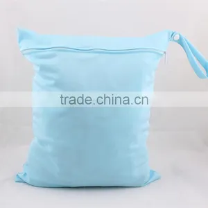 Wholesale Zipper Diaper Bag and Waterproof Wet Bag for Baby Diaper thumbnail-2