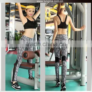 Woman Gym Wear Seamless Compression Running Top High Impact Yoga Sports Bra thumbnail-1