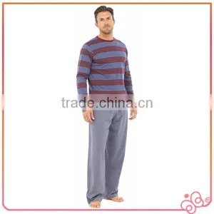 Cotton Striped Long Sleeve Pijama for Man thumbnail-5