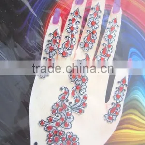 HAND Tattoos BINDI HENNA STICKER Wedding Favour Gift thumbnail-6