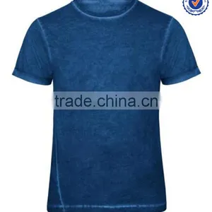 High Quality Custom Pre Washed Blank T-shirts thumbnail-2