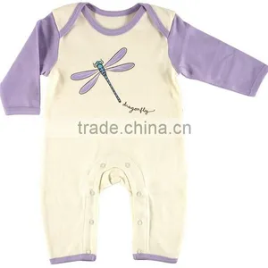 Printed Autumn Wear Long Sleeve Custom Infant Organic Cotton Wholesale 1 Year Old Babies Clothes for Baby thumbnail-2
