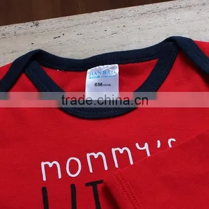 Mommy's Little Bear Interlock Long Sleeves Baby Onesie thumbnail-4