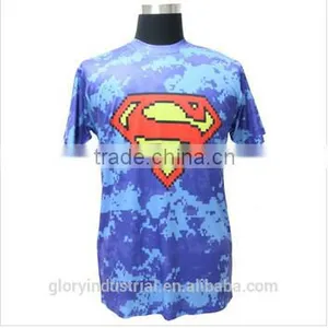 Allover Sublimation Printed Superhero t Shirt thumbnail-1