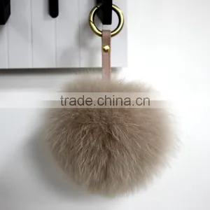 Myfur Wholesale Factory Direct Supply Fox Fur Pom Pom Balls for Decoration thumbnail-1