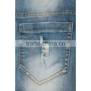 Wholesale Overall New Design Colorful Printing Kids Bib Pants New Style Fashion Girls Jeans thumbnail-3