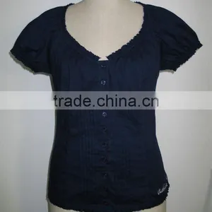 Stretch Cotton Corset Shirt thumbnail-1