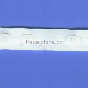 Colored Square Plastic Snap Button Tape for Garment, Polyester Tape, Press SnapButton thumbnail-1