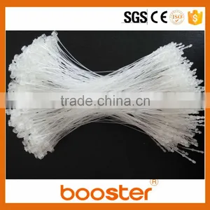 Booster Clear 7" Plastic Tag String With Barrel Head thumbnail-1