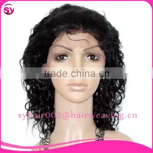 Popular Curly Full Lace Human Hair Wigs For Black Women,Wholesale High Quality Brazilian Human Hair Wig thumbnail-3