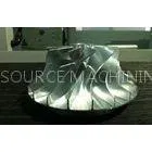 Precision Oil Pumps , Compressors CNC Machining Impellers With Aluminum 6061 thumbnail-1