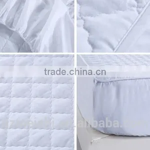 Chinese Supplier Crib Solid Color Waterproof Mattress Protector for Hotel/home thumbnail-5