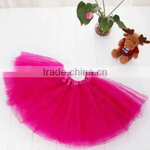 3 Layers Tulle Ballet Skirt Girl Tutu Skirt Professional Tutu thumbnail-1
