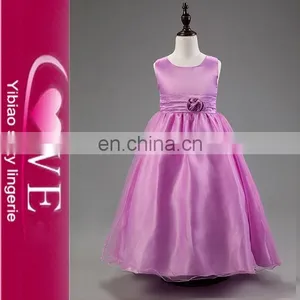 Wholesale Colorful Girl Party Wear Latest Design Flower Girl Dress Wedding Fancy Children Girl Dress thumbnail-4