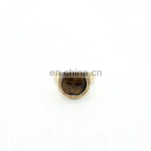 Round Cabochon Sodalite Gemstone Rings Gift Ring thumbnail-2