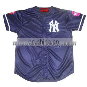 100% Polyester Blank Baseball Jerseys, Custom Baseball Jerseys thumbnail-1