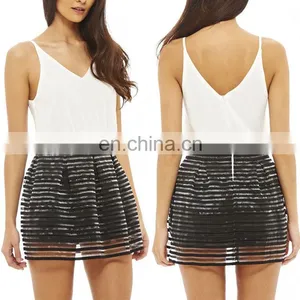 Wholesale Bulk Plain White Crop Tops thumbnail-1